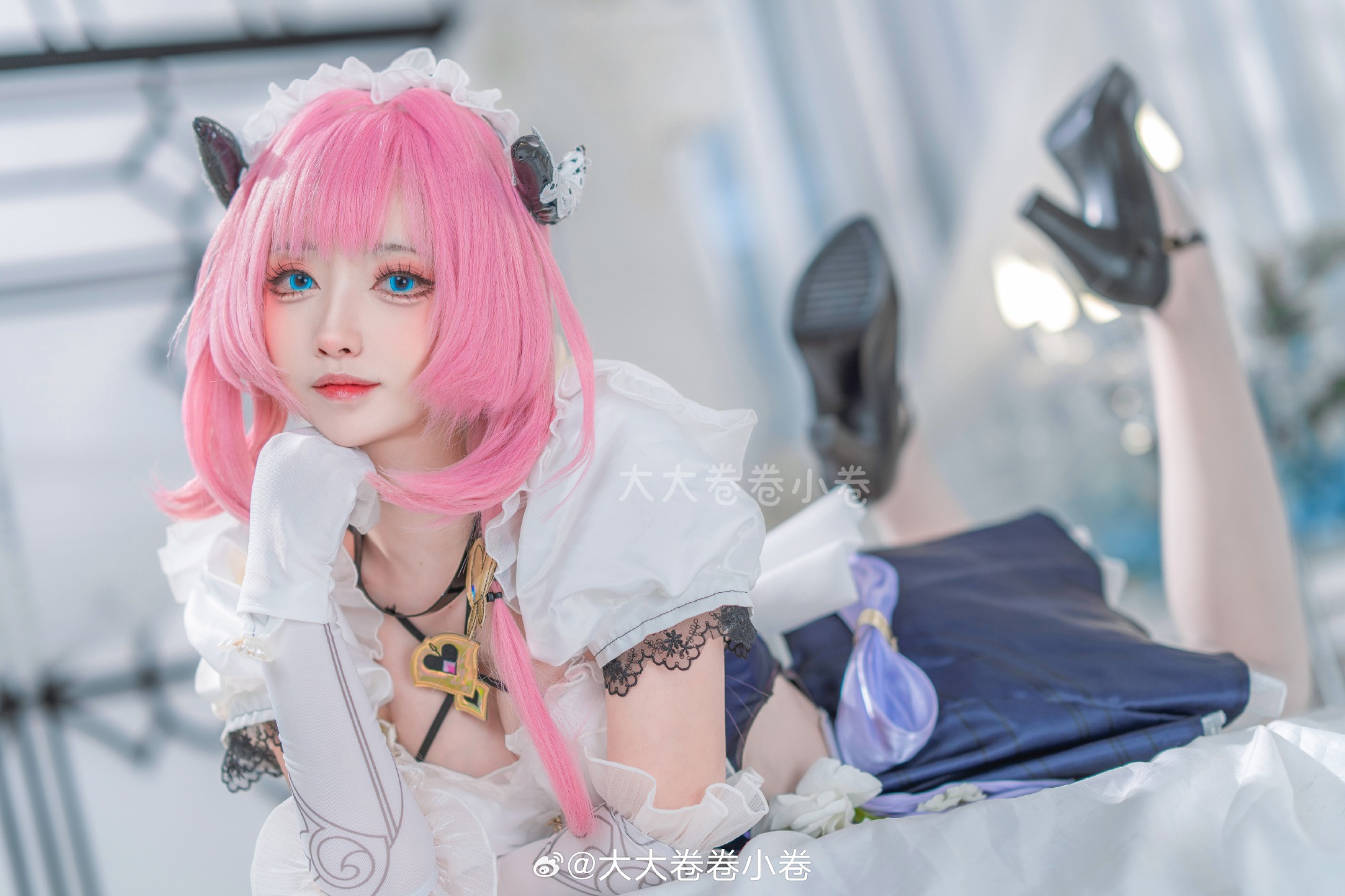 图片[9]-Cosplay | 嗨想我了嘛！宇宙第一美少女爱莉希雅来了哦❤️～-忙忙软件库