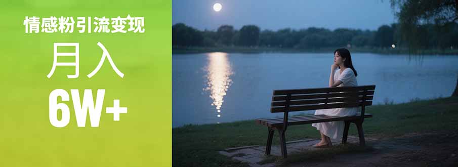 图片[1]-（15229期）情感粉引流变现实操课：单月变现6w+，情感粉引流变现实操课-观竹阁