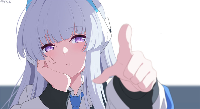 图片[8]-动漫二次元白发少女主题壁纸、海报、图集及原画图片-忙忙软件库