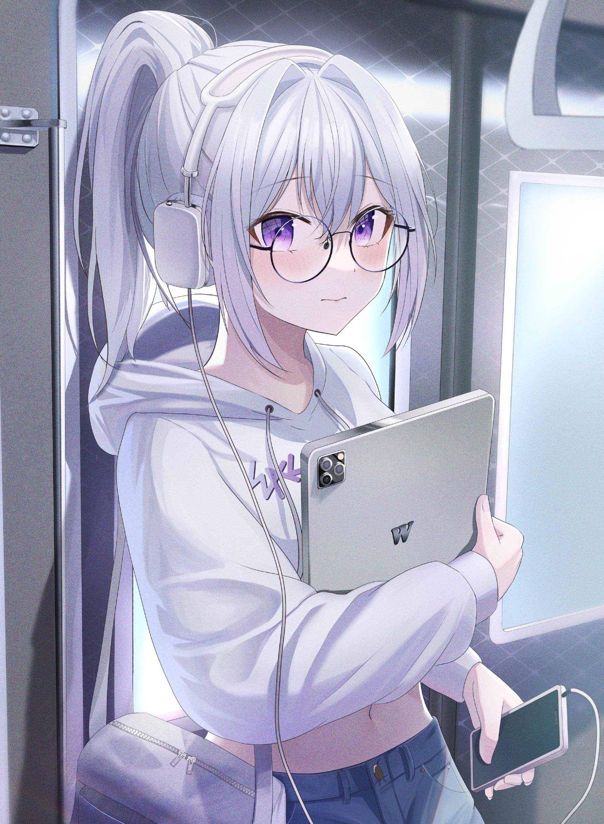 图片[4]-韩国画师Arch的插画作品可爱萌妹子插画壁纸图片素材作品合集-忙忙软件库