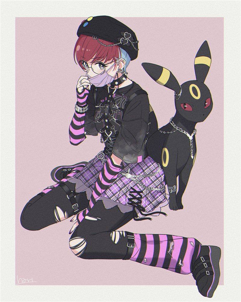 图片[1]-动漫地雷系少女穿搭风格服饰装扮插画CG壁纸高清图集-忙忙软件库