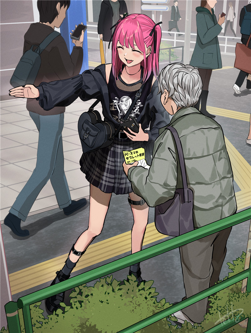 图片[8]-动漫地雷系少女穿搭风格服饰装扮插画CG壁纸高清图集-忙忙软件库