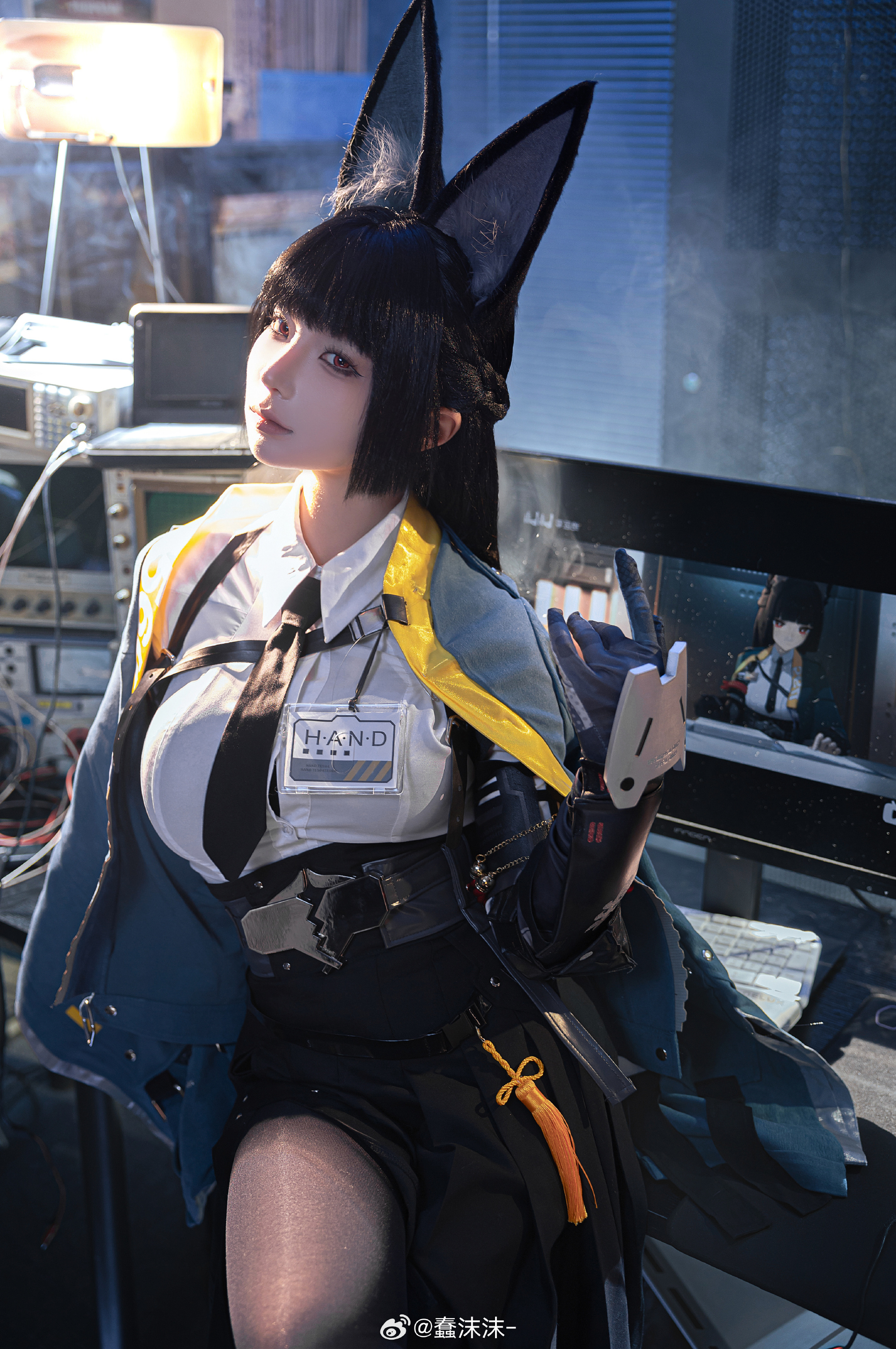 图片[6]-COSPLAY | 蠢沫沫与星见雅竟集体 “穿越” 绝区零-忙忙软件库