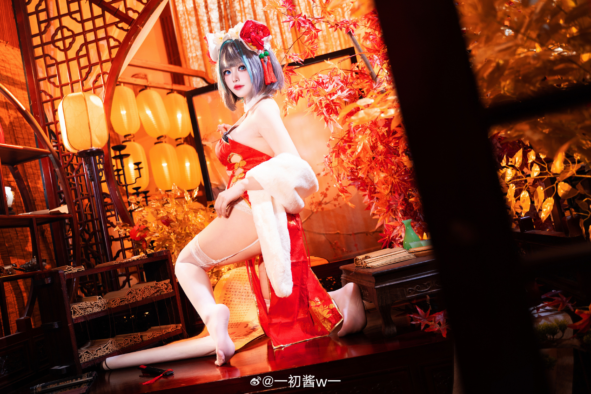 图片[4]-COSPLAY | 恭喜发财喵🐱 碧蓝航线 柴郡-忙忙软件库