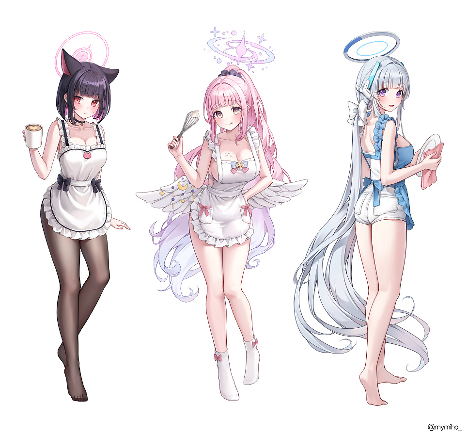 图片[9]-好身材的萌妹子们！韩国画师miho(ミホ)的插画作品-忙忙软件库