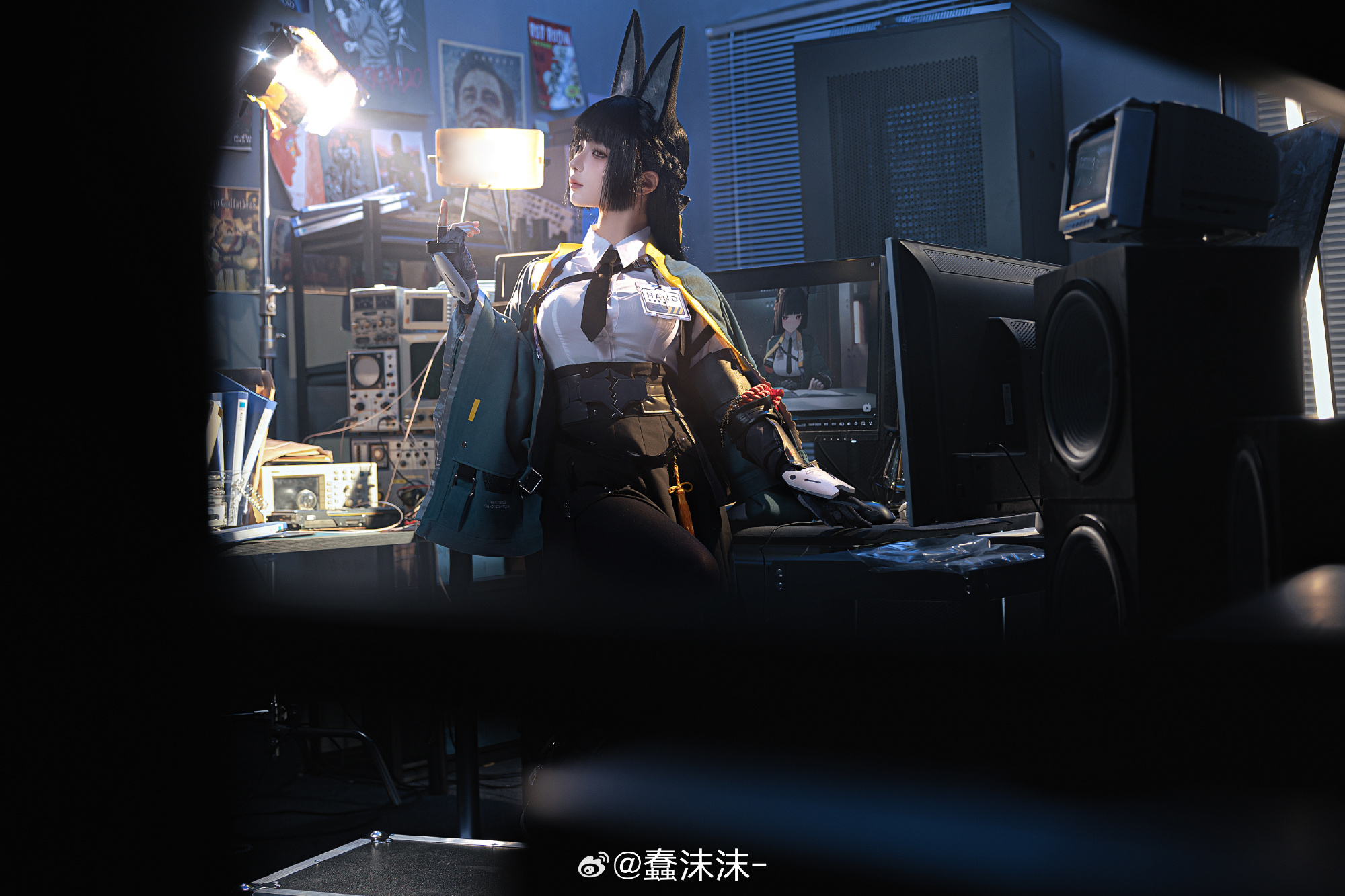 图片[3]-COSPLAY | 蠢沫沫与星见雅竟集体 “穿越” 绝区零-忙忙软件库