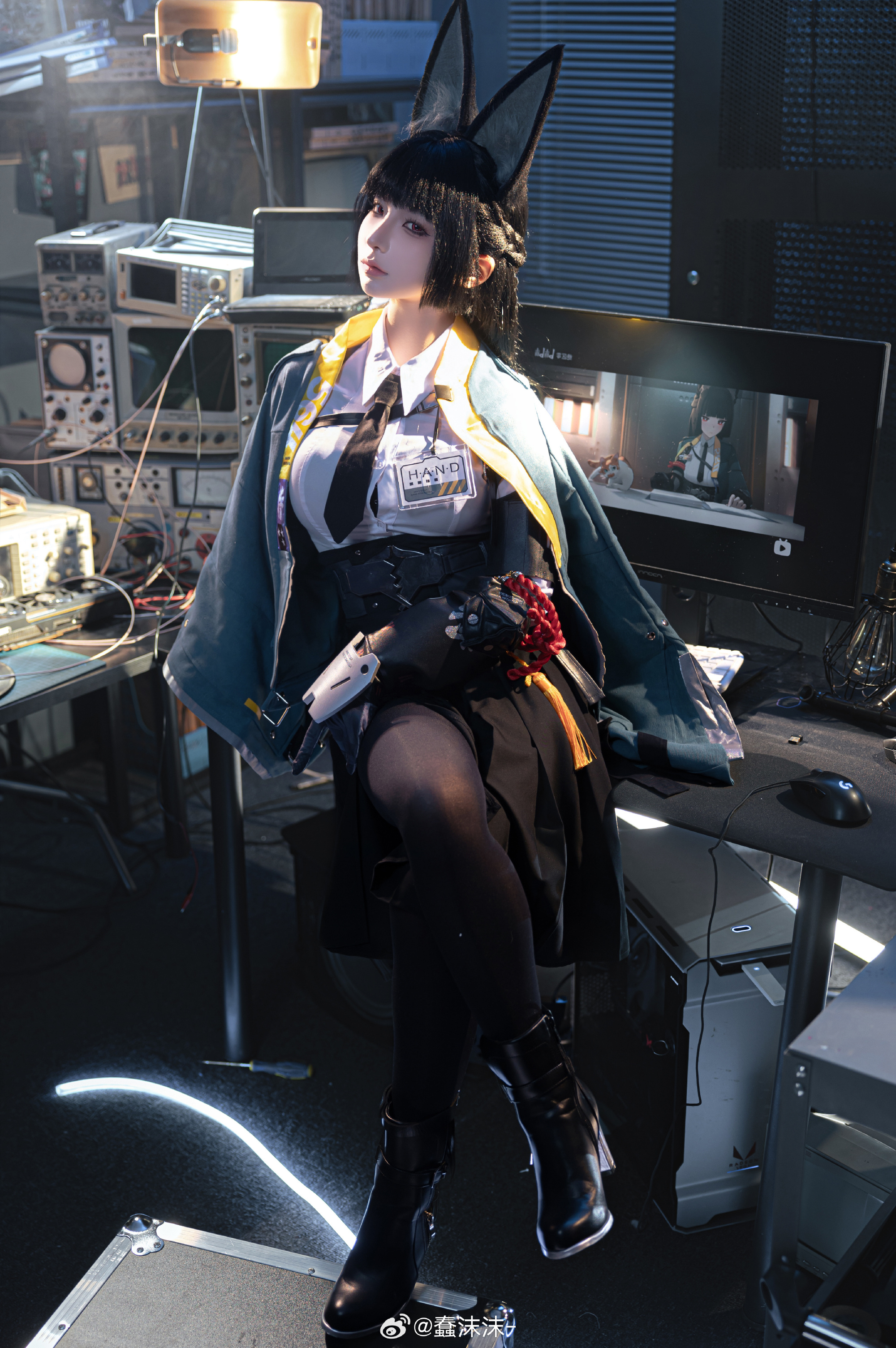 图片[8]-COSPLAY | 蠢沫沫与星见雅竟集体 “穿越” 绝区零-忙忙软件库