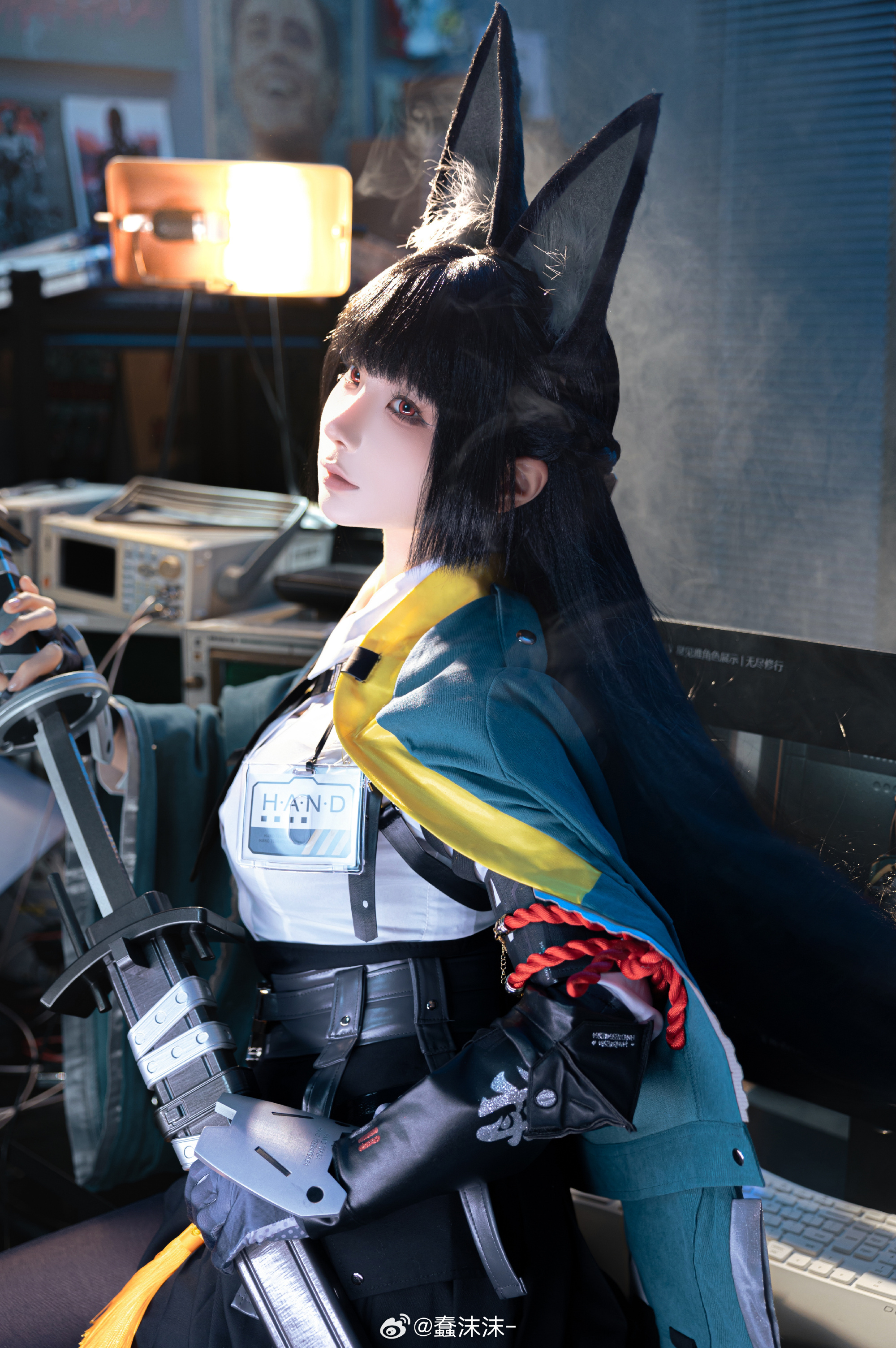 图片[9]-COSPLAY | 蠢沫沫与星见雅竟集体 “穿越” 绝区零-忙忙软件库