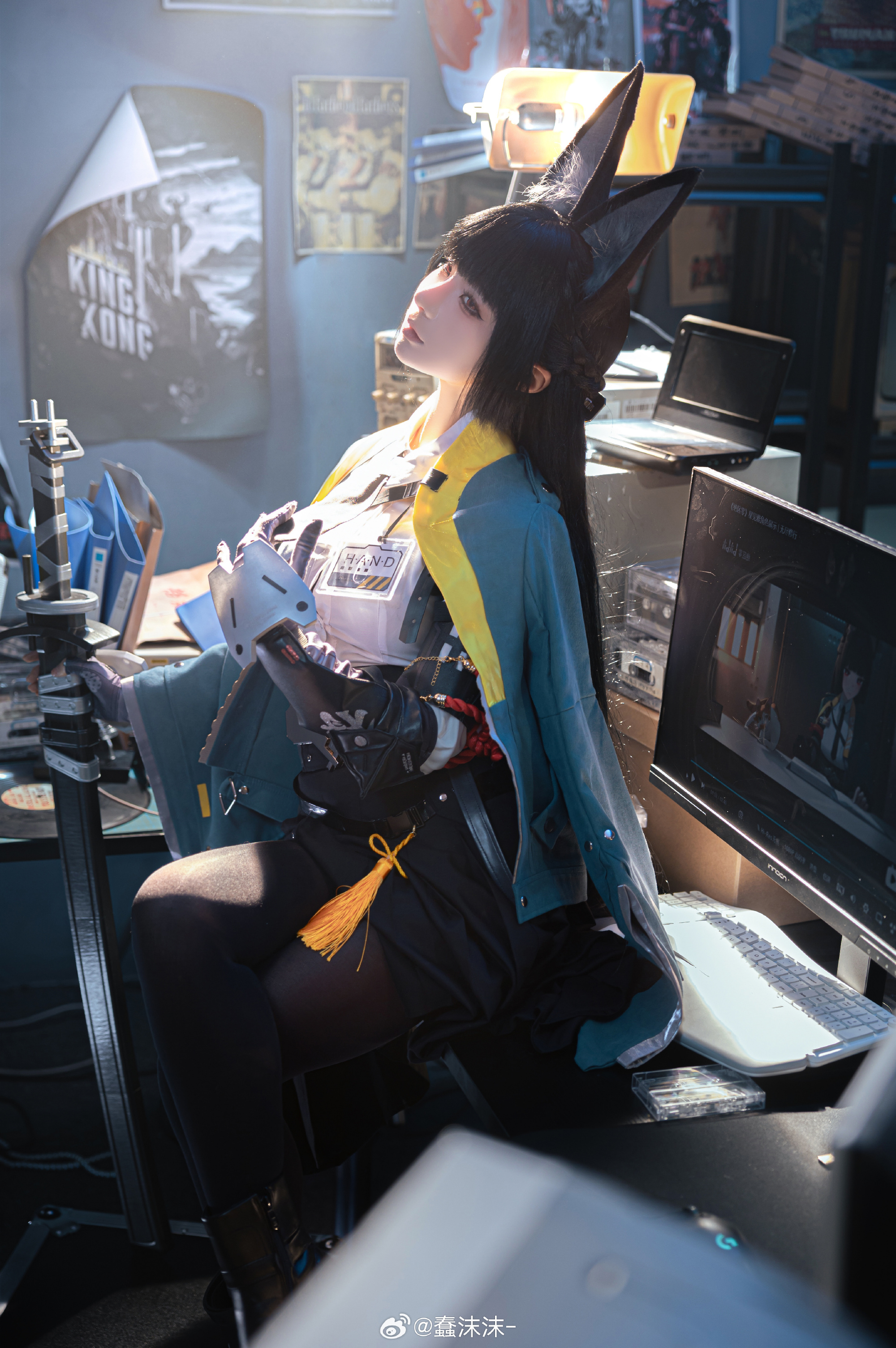 图片[10]-COSPLAY | 蠢沫沫与星见雅竟集体 “穿越” 绝区零-忙忙软件库