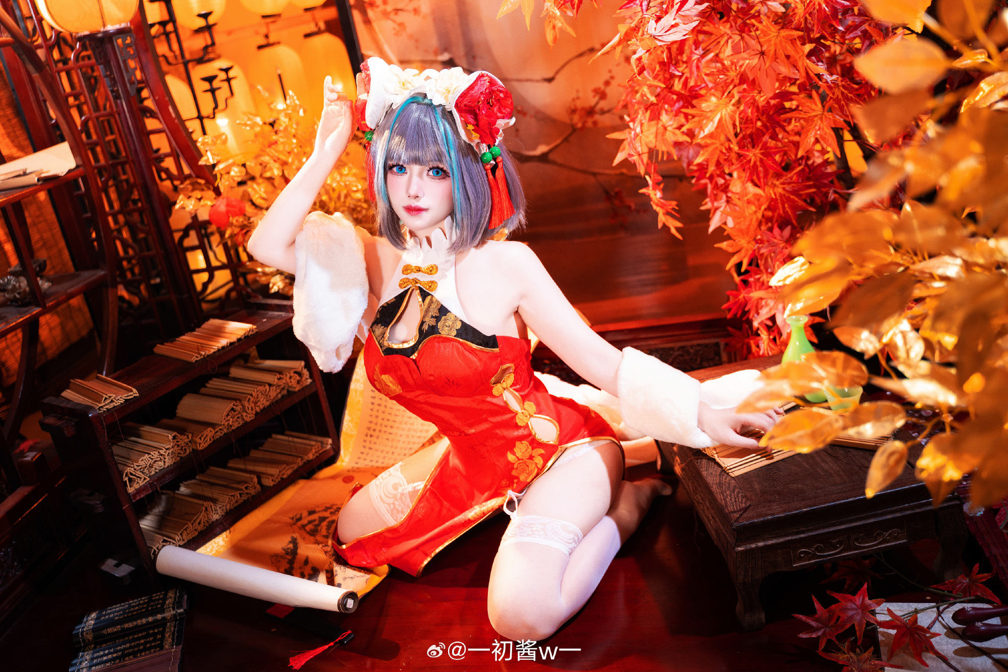 图片[5]-COSPLAY | 恭喜发财喵🐱 碧蓝航线 柴郡-忙忙软件库