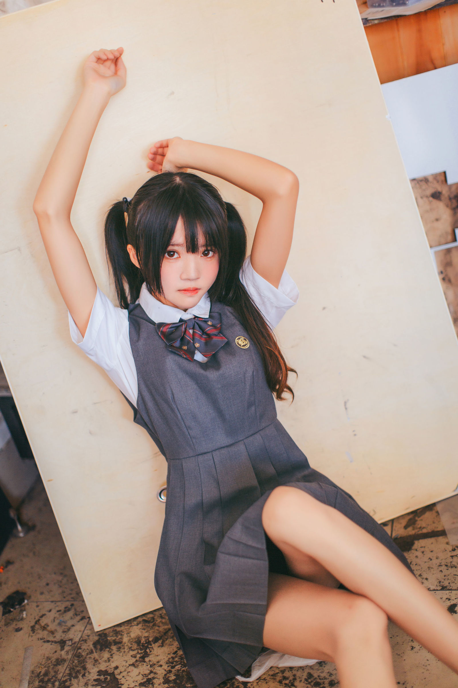 图片[12]-COSPLAY | 桜桃喵 – 画室少女 COS写真-忙忙软件库