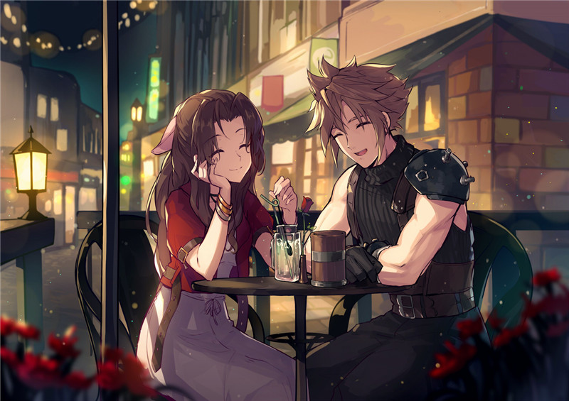 图片[8]-艾瑞丝(最终幻想7)壁纸图包原画插画素材P站同人图合集-忙忙软件库