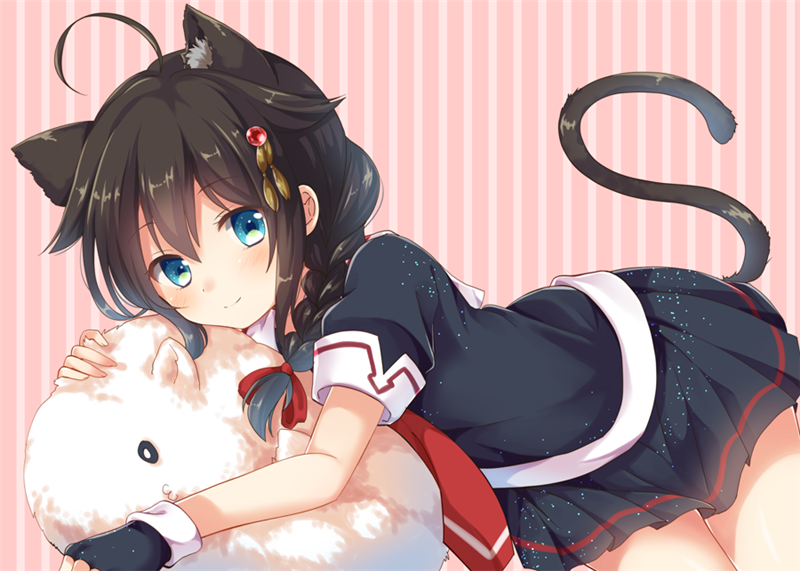 图片[5]-舰队Collection(舰娘)角色时雨同人高清壁纸图包合集-忙忙软件库