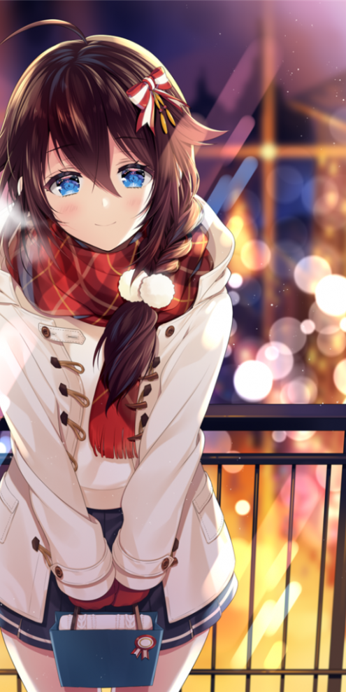 舰队Collection(舰娘)角色时雨同人高清壁纸图包合集-忙忙软件库