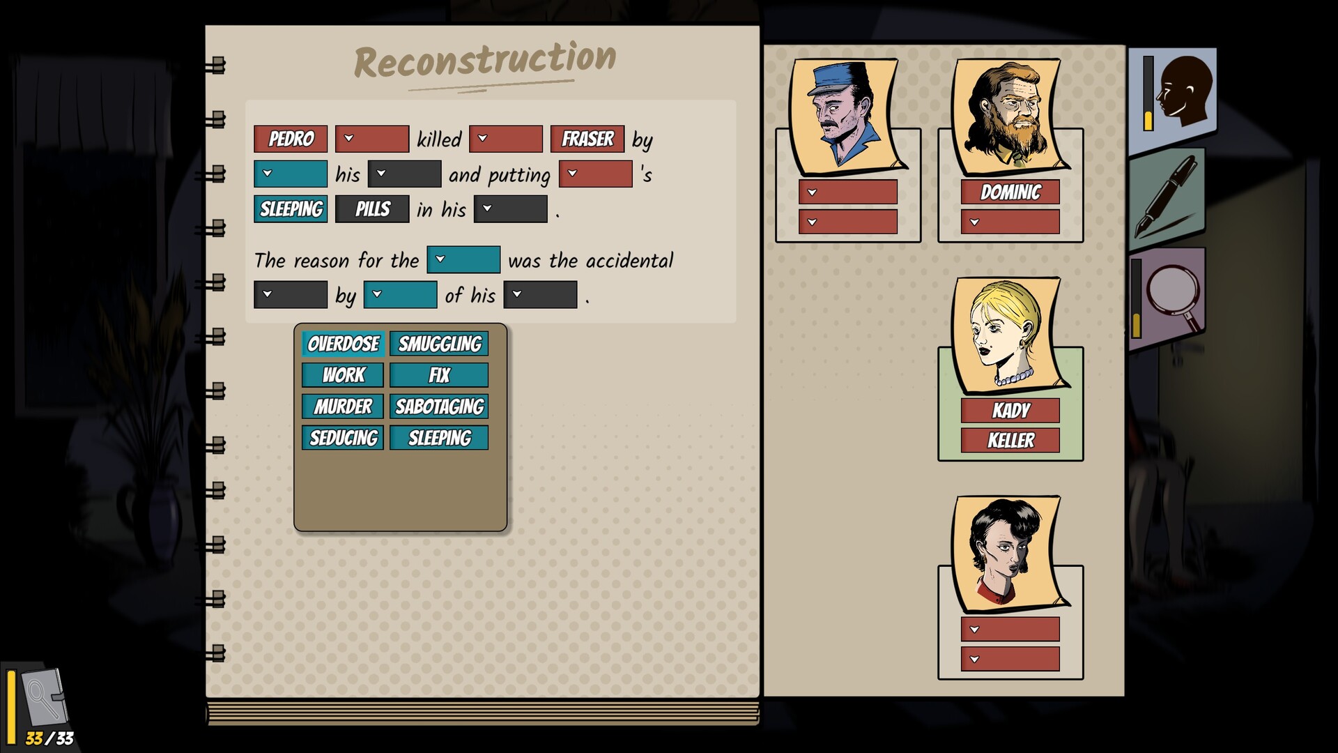 图片[3]-机密谋杀案中案 – 硬核本格推理侦探游戏/Confidential Killings – A Detective Game-忙忙软件库